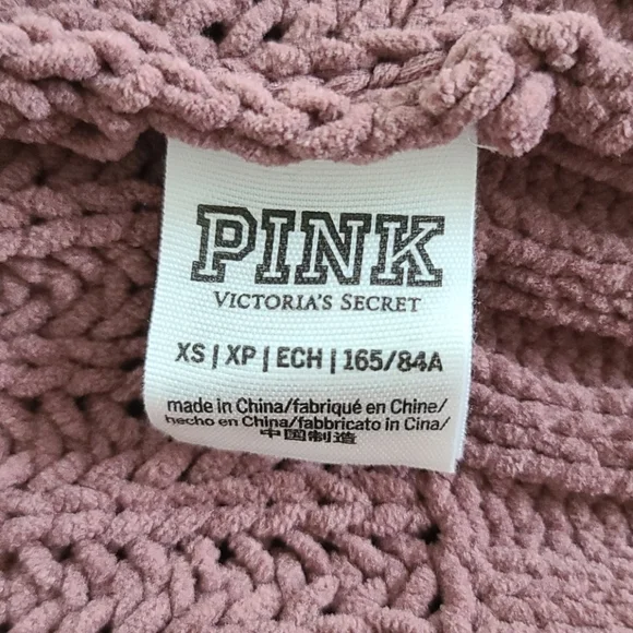 Pink by VS Knit Sweater Size X Small Turtleneck - Picture 4 of 4